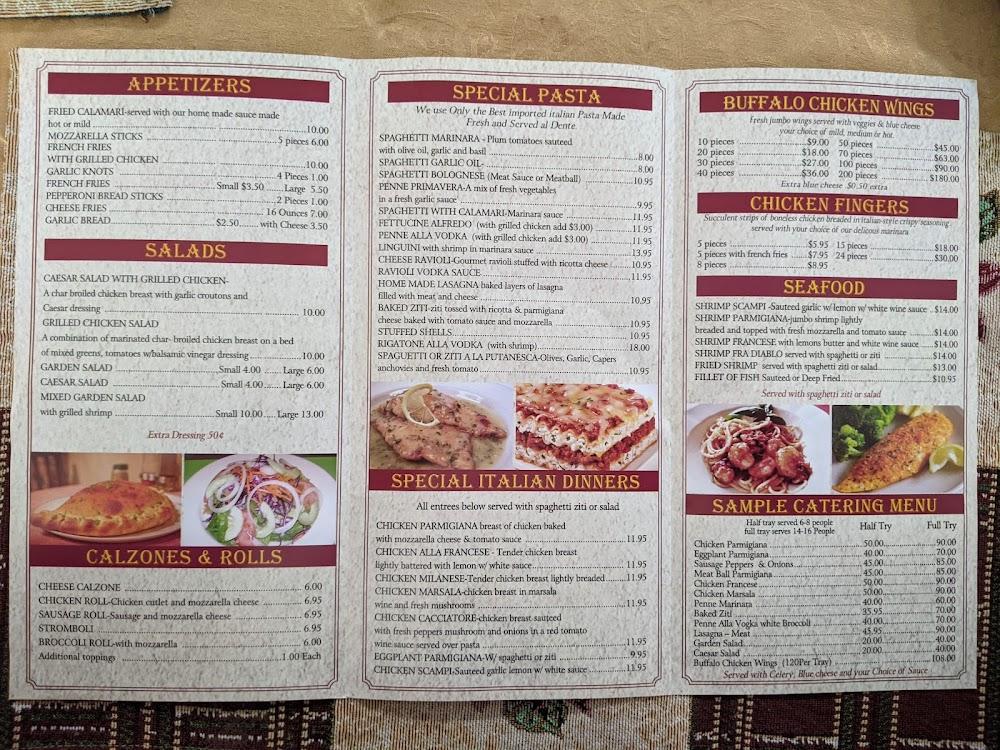 Taste of Italy Menu image 1